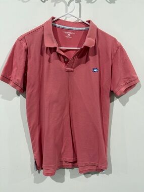 Southern Tide Boy’s Classic Polo Shirt - Nantucket Red- XL